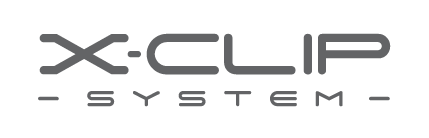 Logo X-Clip System grijs